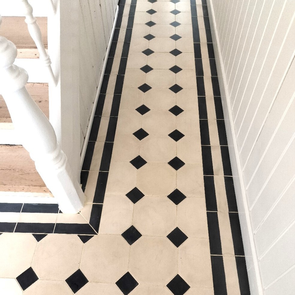 Villa Fliser, håndlavede fliser, cementfliser, Marokkanske fliser, cementkakel, octagon tiles, handgjort kakel, oktagon fliser, klassiske fliser, historiske fliser