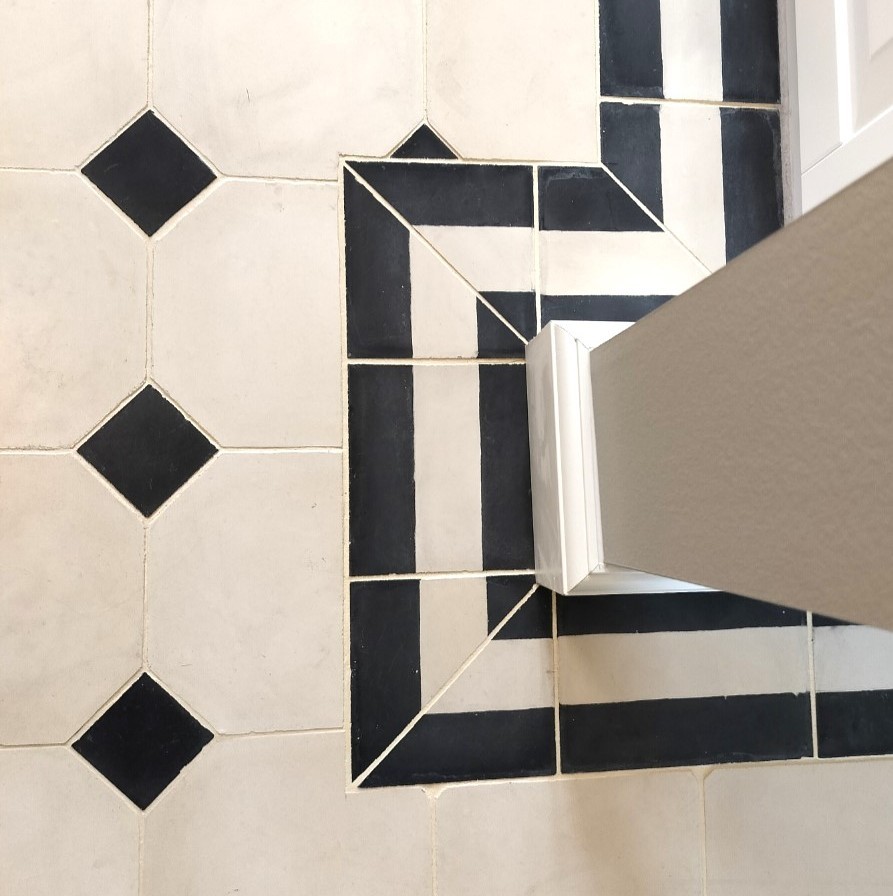 Villa Fliser, håndlavede fliser, cementfliser, Marokkanske fliser, cementkakel, octagon tiles, handgjort kakel, oktagon fliser, klassiske fliser, historiske fliser