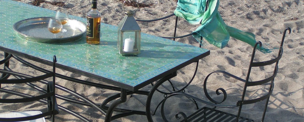 mosaic, handmade mosaic, handmade mosaictable, handcrafted mosaictables, moroccan mosaictables, mosaictables, bistrotables, mosaic bistrotables, hand forged iron chairs, garden chairs, garden tables, garden table, patio furniture, mosaic furniture