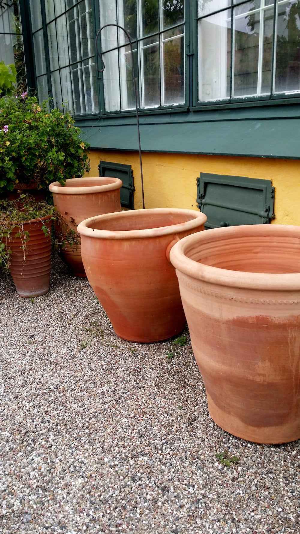 Terracotta krukker, Hånddrejede krukker, græske krukker, Middelhavs krukker, Marokkanske krukker